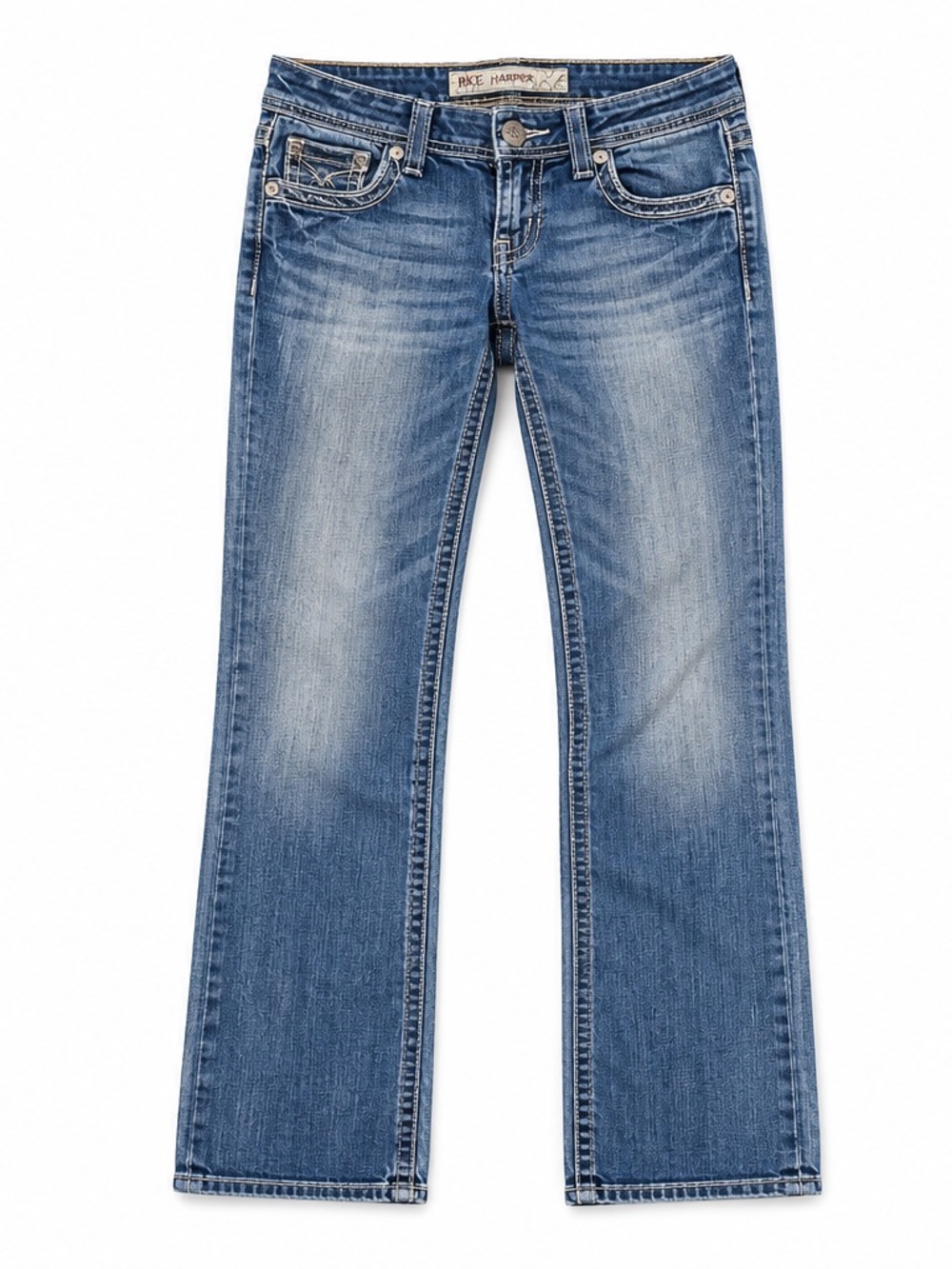 BKE Harper BOOT Leg Jeans Medium Wash - 34x 35.5